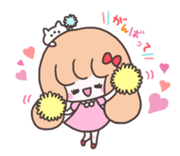 pretty girl "Kamatte chan" sticker #3363947