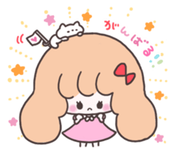 pretty girl "Kamatte chan" sticker #3363948