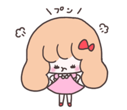 pretty girl "Kamatte chan" sticker #3363950
