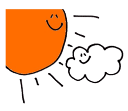 Heartful HEART-san with friends sticker #3364318