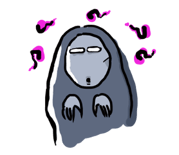 Man in costume sticker #3364451