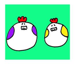 colorful cheeks COKEHOHO sticker #3364520