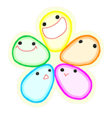 colorful jelly sticker #3364681