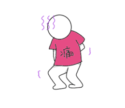 T-shirt Friends sticker #3365314