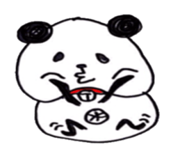 Panda masao sticker #3365348