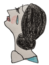 Japanese lady Tsuyako sticker #3365650