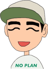 NO PLAN sticker #3366314