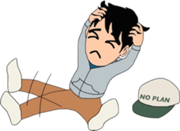 NO PLAN sticker #3366316