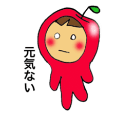 Apple girl's diet sticker #3366444