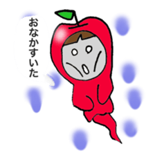 Apple girl's diet sticker #3366477