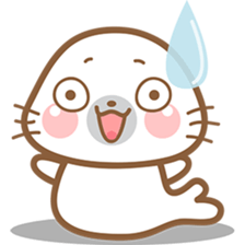 Baby Seal , so cute sticker #3366735