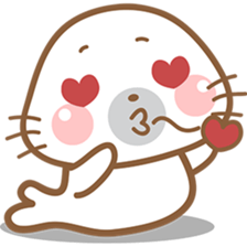 Baby Seal , so cute sticker #3366742