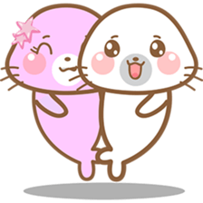 Baby Seal , so cute sticker #3366759