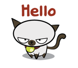 Vichian the cat (English) sticker #3367082