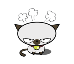 Vichian the cat (English) sticker #3367087