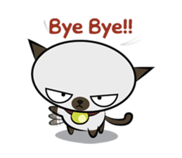 Vichian the cat (English) sticker #3367089