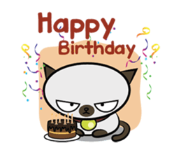 Vichian the cat (English) sticker #3367094