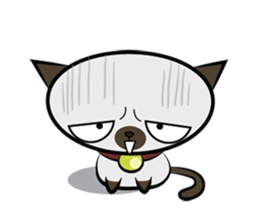 Vichian the cat (English) sticker #3367095