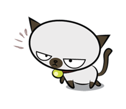 Vichian the cat (English) sticker #3367096