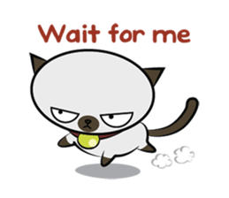 Vichian the cat (English) sticker #3367097