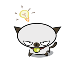 Vichian the cat (English) sticker #3367099