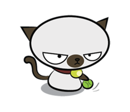 Vichian the cat (English) sticker #3367101