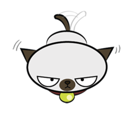 Vichian the cat (English) sticker #3367102