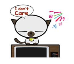 Vichian the cat (English) sticker #3367111