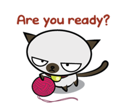 Vichian the cat (English) sticker #3367114