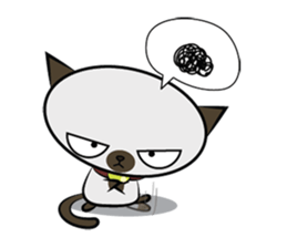 Vichian the cat (English) sticker #3367119