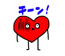 Cute Heart-chan sticker #3367848