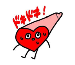 Cute Heart-chan sticker #3367868