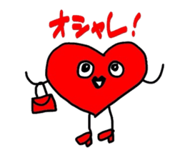 Cute Heart-chan sticker #3367877