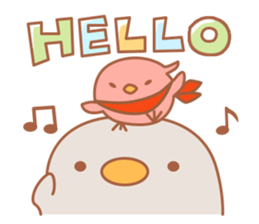 balloon penguin & friends 2 sticker #3367922