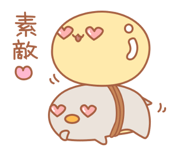 balloon penguin & friends 2 sticker #3367923