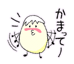 Yeast Periogi and boiled egg sticker #3368054