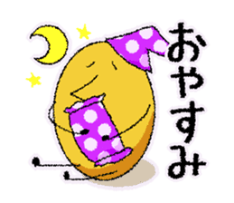 Yeast Periogi and boiled egg sticker #3368068
