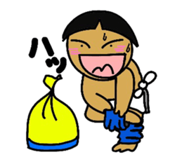 carefree character sticker sticker #3368538