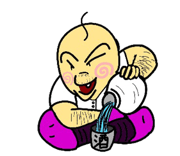 carefree character sticker sticker #3368548