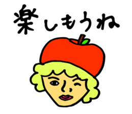 apple of Rinko sticker #3369277