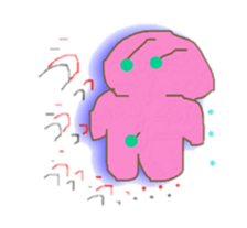 P-CHAN came from space! sticker #3369824