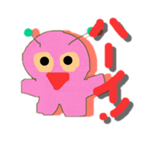 P-CHAN came from space! sticker #3369829