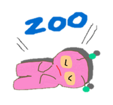 P-CHAN came from space! sticker #3369834