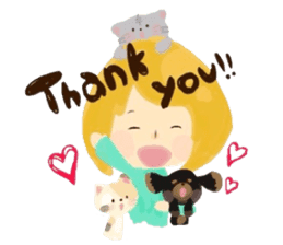 Mush chan & her friend sticker #3370522