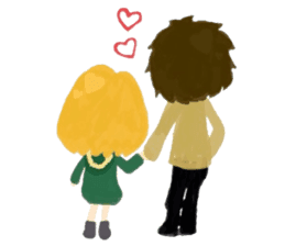 Mush chan & her friend sticker #3370537