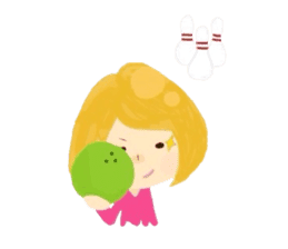 Mush chan & her friend sticker #3370543