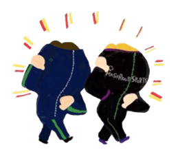 Mush chan & her friend sticker #3370557