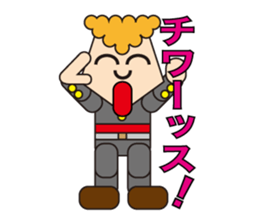 An old-fashioned bad boy sticker #3371123