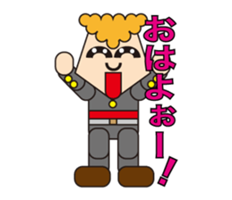 An old-fashioned bad boy sticker #3371125