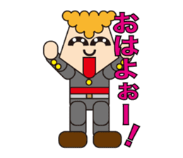 An old-fashioned bad boy sticker #3371125